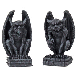 Mini Gargoyle Set of 2 Figurines | Gargoyles | Wiccan Center