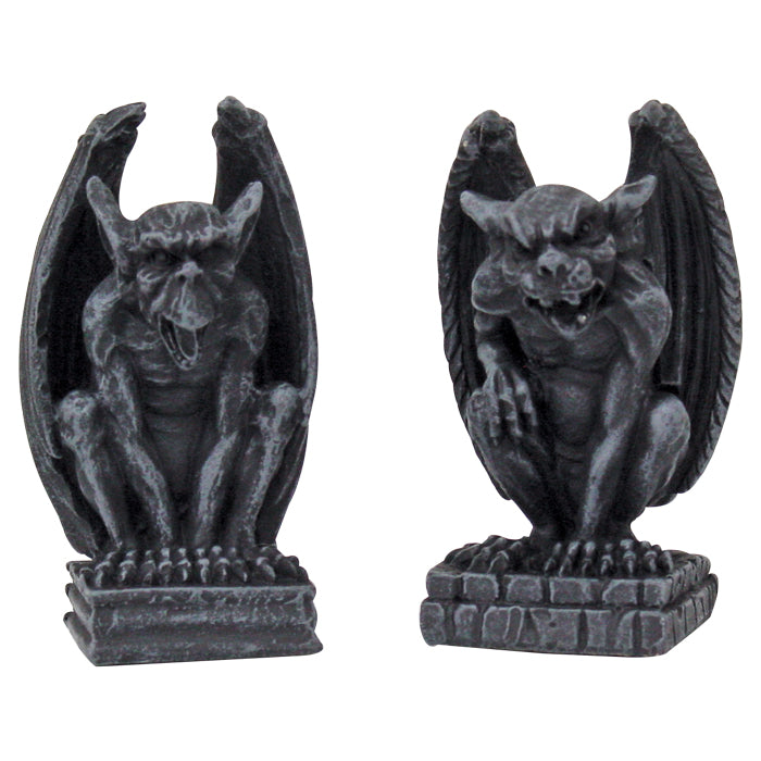 Mini Gargoyle Set of 2 Figurines