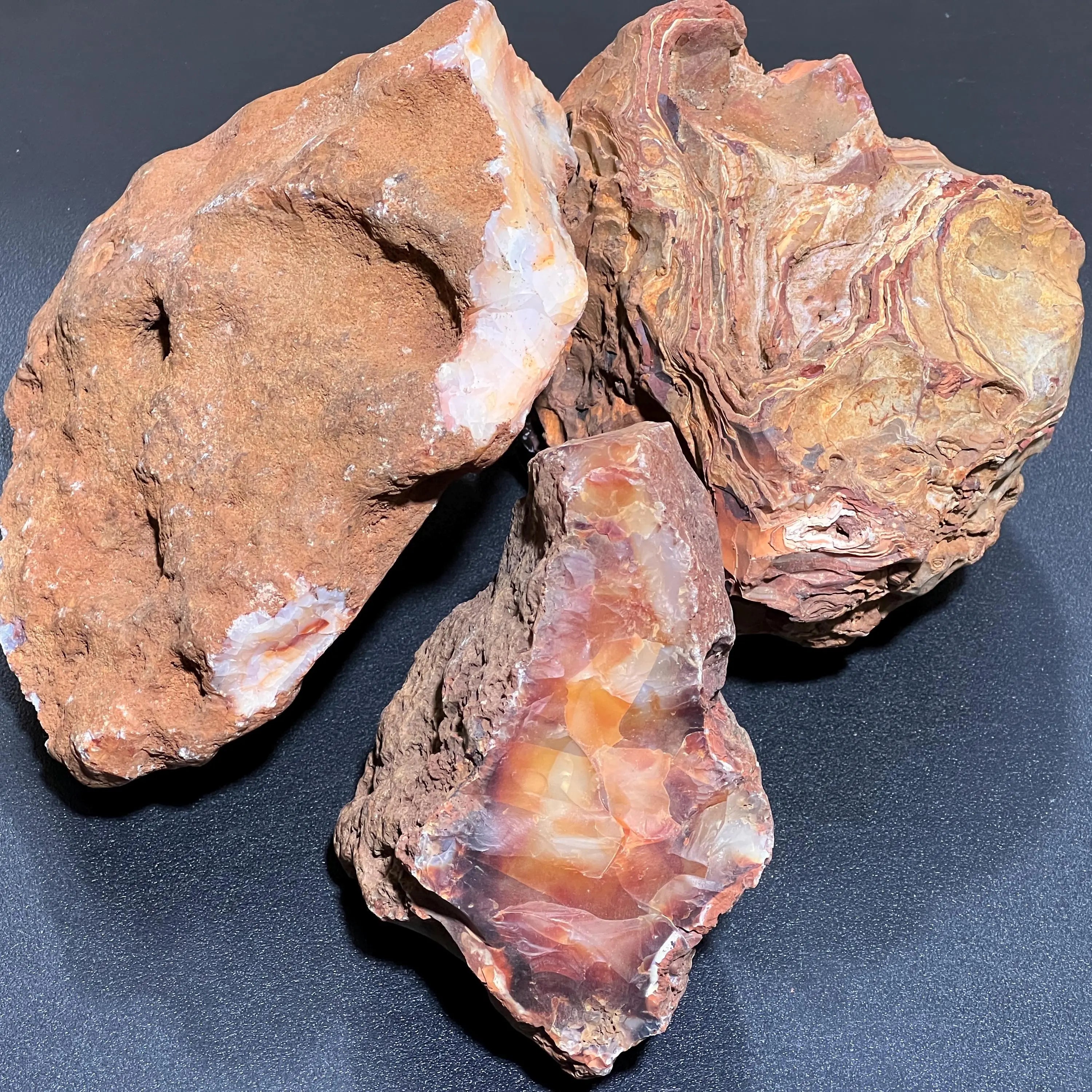 Large Extra Quality Red Carnelian Agate Crystal Boulders (4-8 Inches) Rough Raw Stones | Home & Living > Home Decor > Home Accents > Rocks & Geodes | Wiccan Center