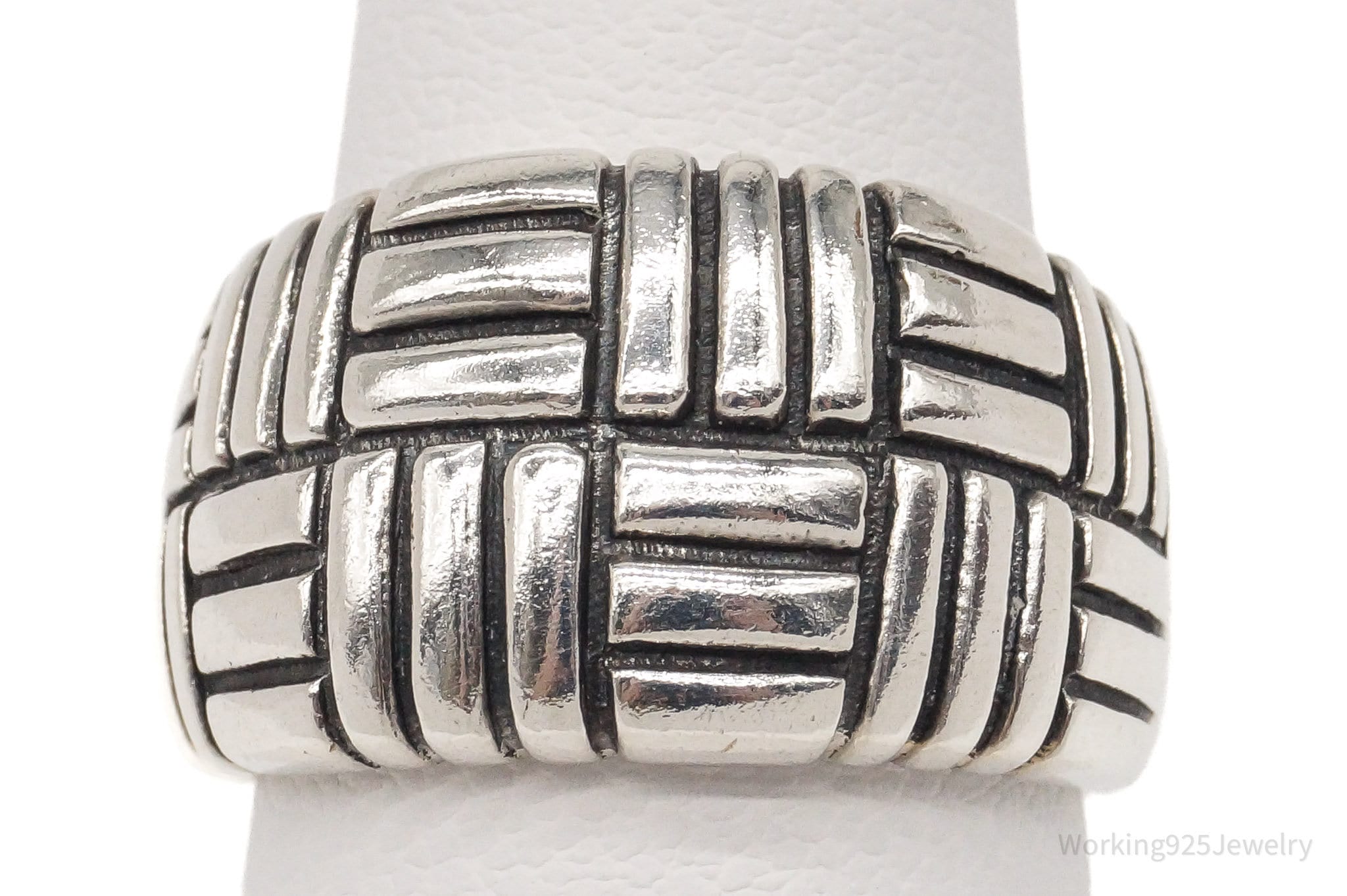 Vintage Sterling Silver Band Ring - Size 5.75 | Jewelry > Rings | Wiccan Center
