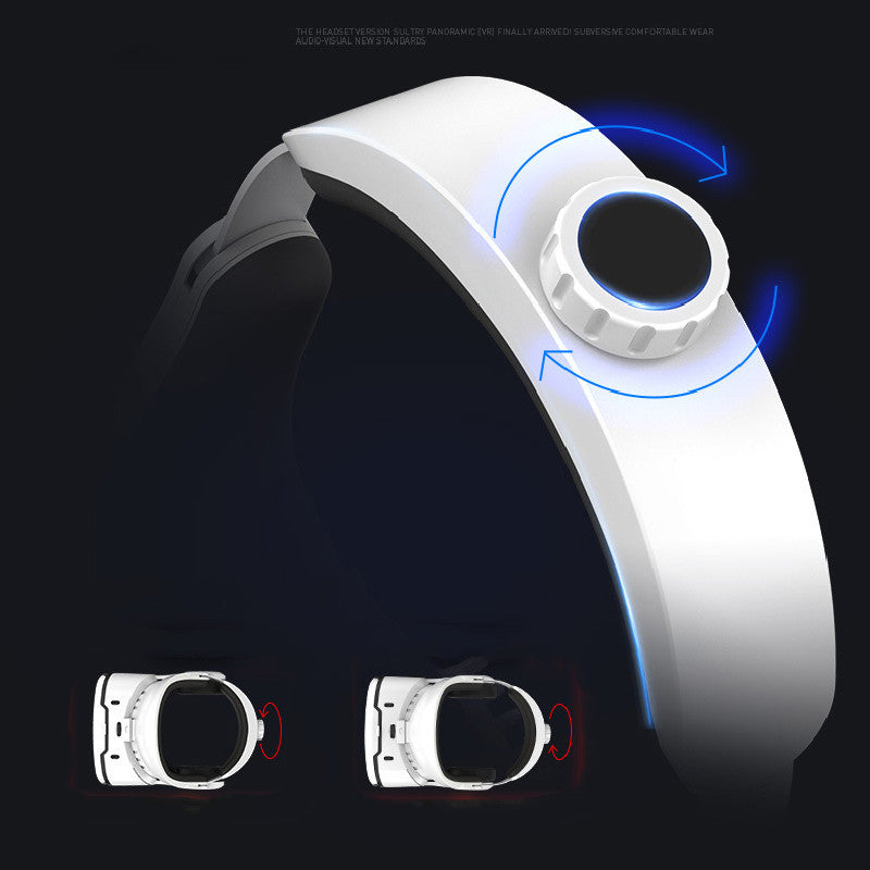 Head-mounted Adjustable HD VR Glasses With Headset | 0 | Wiccan Center