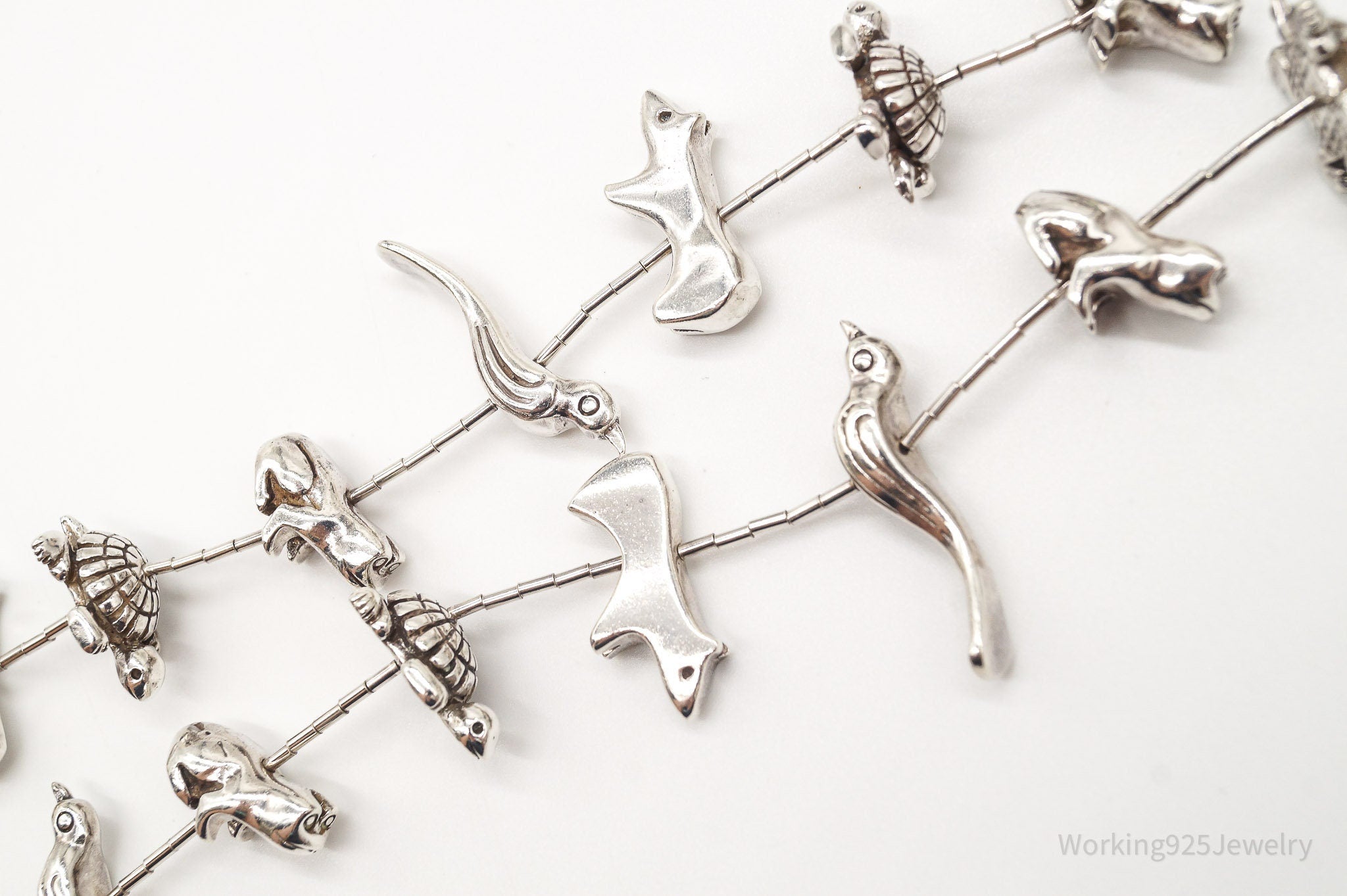 Vintage Native American Zuni Animal Fetish Silver Necklace | Jewelry > Necklaces > Pendants | Wiccan Center
