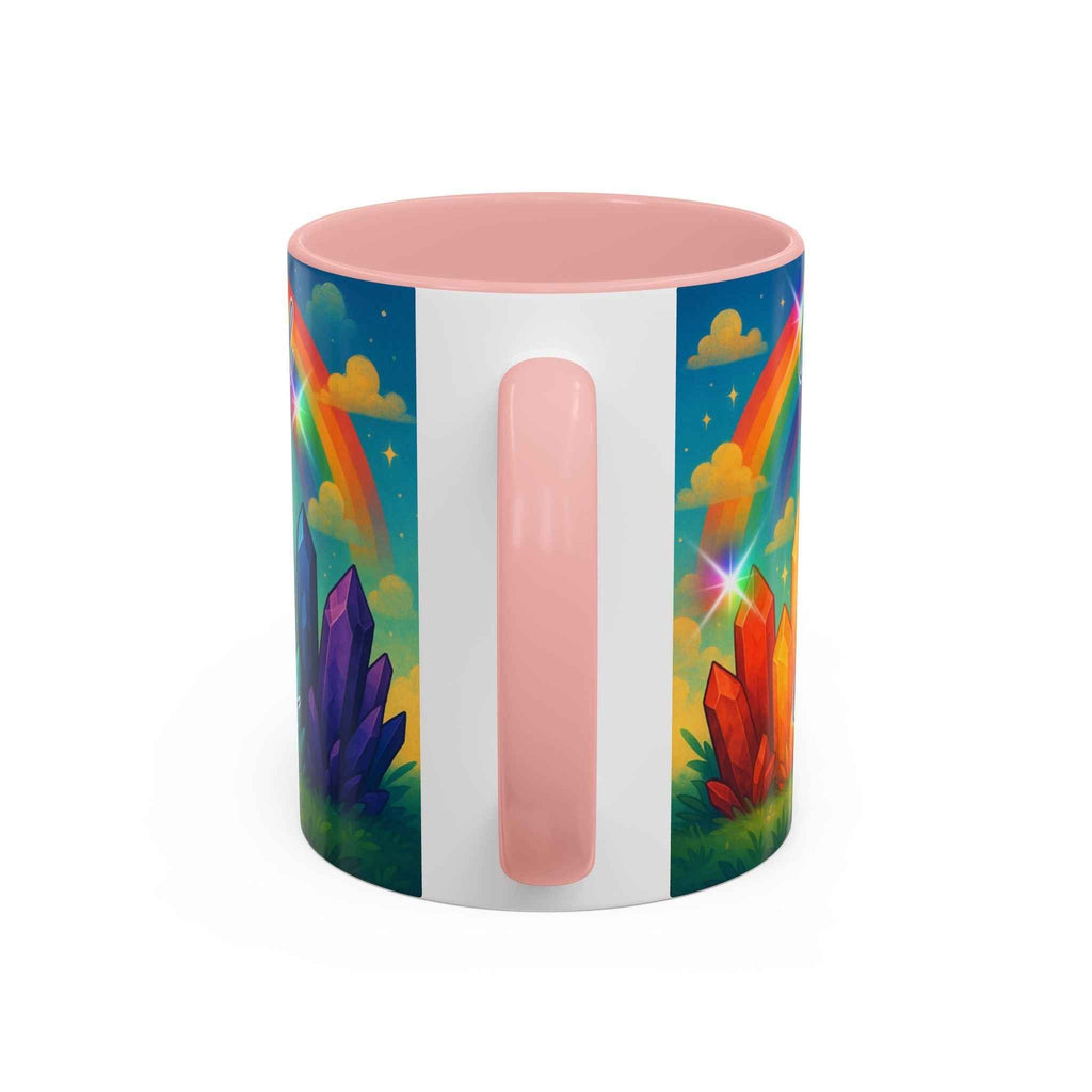 Coffee Mug - Rainbow Crystal Curious | Mug | Wiccan Center