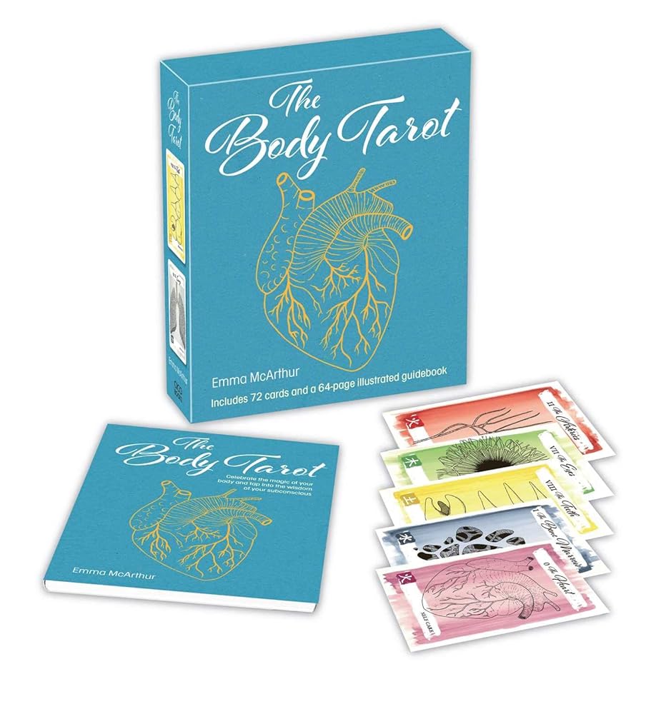 The Body Tarot: Includes 72 cards and a 64-page illustrated guidebook | Emma McArthur | Wiccan Center