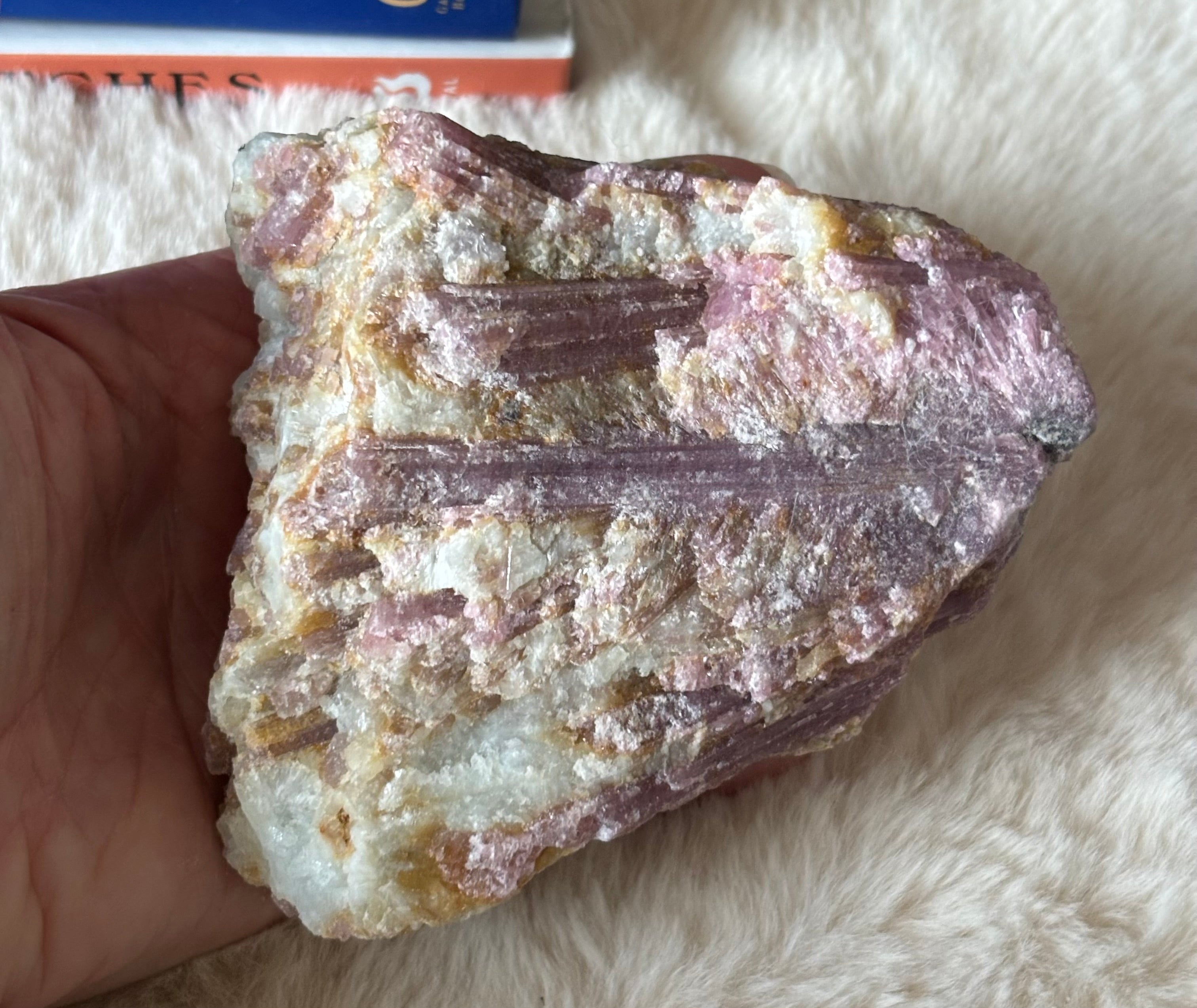 Raw Pink Tourmaline