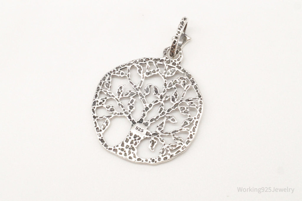 Vintage Tree Openwork Sterling Silver Pendant | Jewelry > Necklaces > Pendants | Wiccan Center