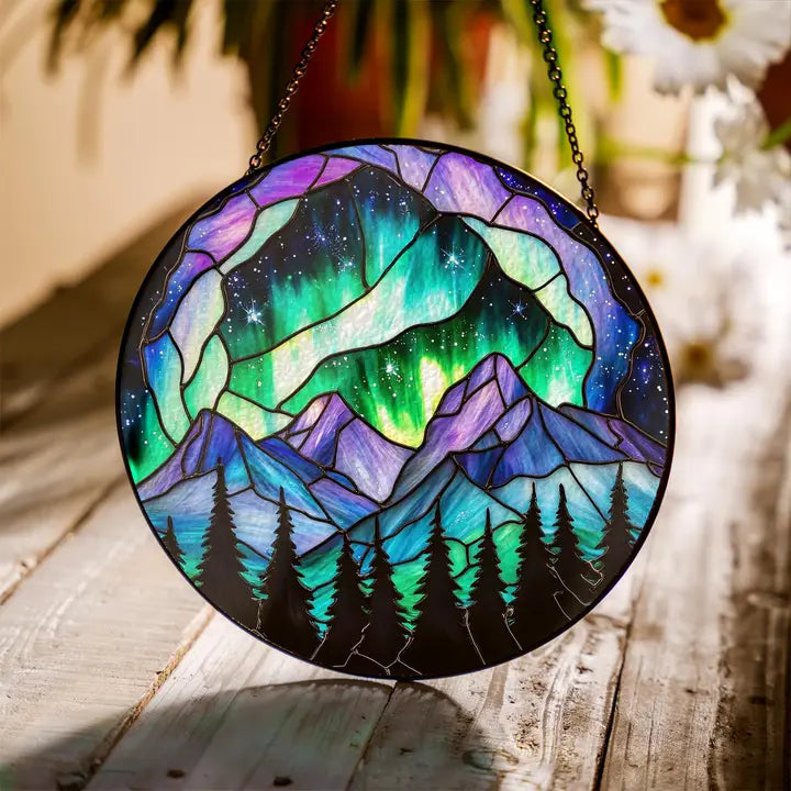 Aurora Borealis Suncatcher | Gifts | Wiccan Center