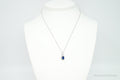 Designer SUN Lab Sapphire Cubic Zirconia Sterling Silver Necklace | Jewelry > Necklaces > Pendants | Wiccan Center
