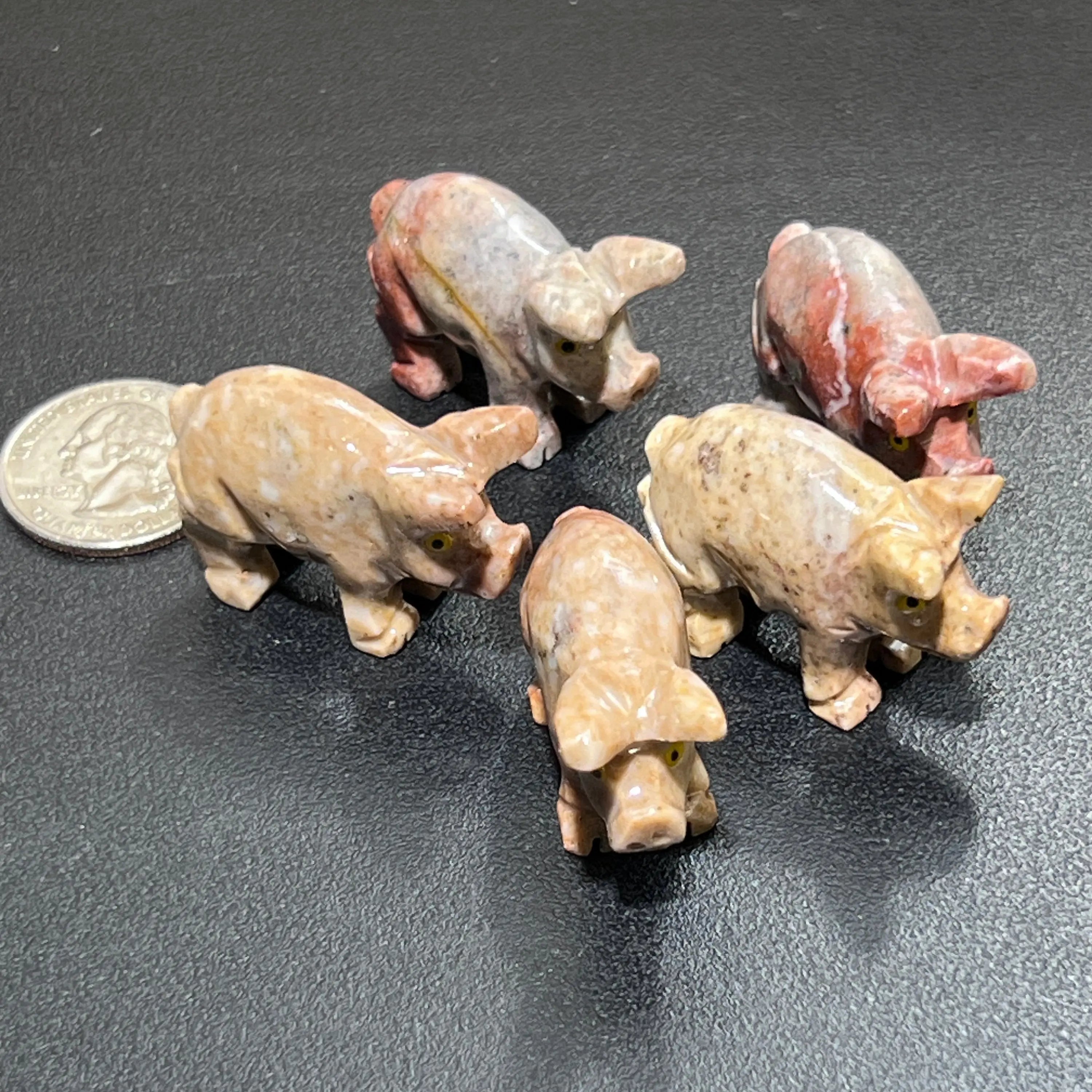 Small Soapstone Animals Carvings (Packs of 10) Wholesale Miniatures | Craft Supplies & Tools > Doll & Model Supplies > Miniatures | Wiccan Center