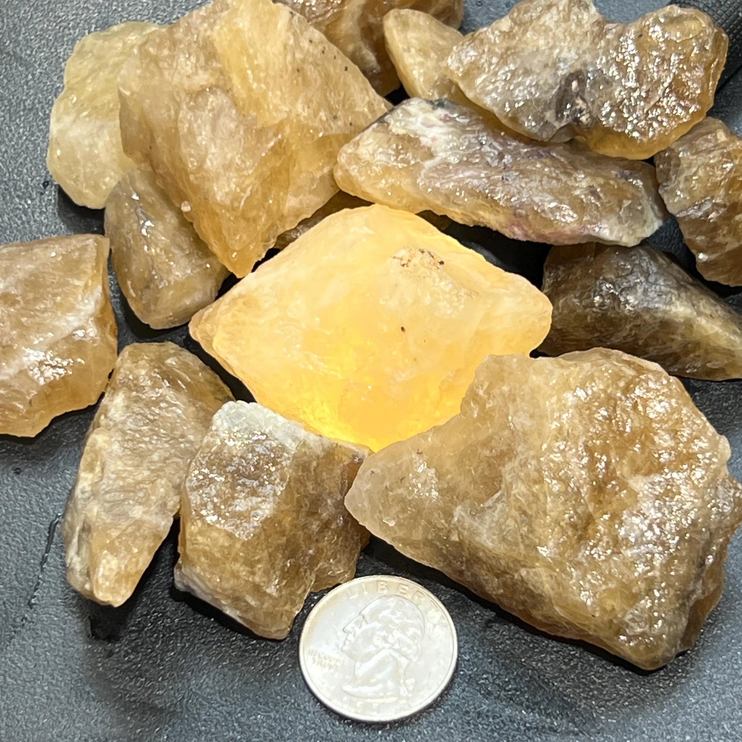 Citrine Crystal (Untreated) Rough Raw Stones (By The Piece or Pound) Wholesale | Home & Living > Home Decor > Home Accents > Rocks & Geodes | Wiccan Center