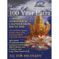 100 Year Patra Vol...2: Vedic Charts, Life Paths, Life Cycles & Planetary Tracking - Paperback | Books | Wiccan Center