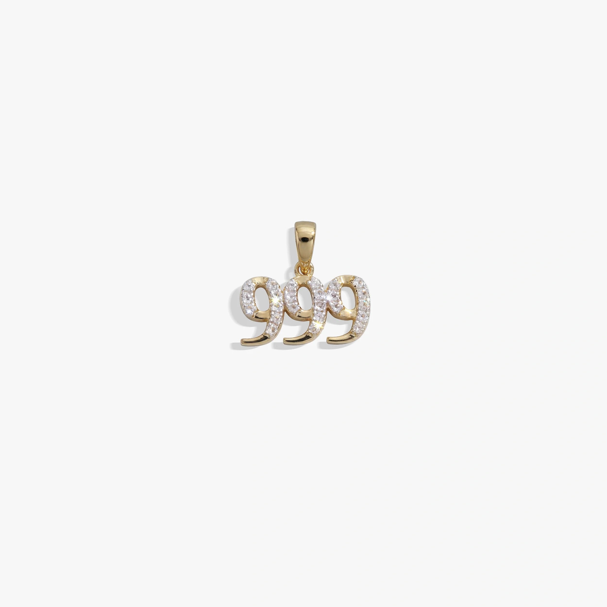 999 Sapphire Angel Number Amulet