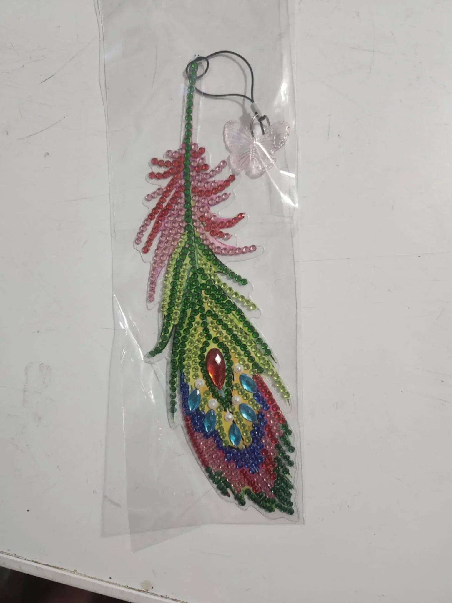 Feather Diamond Art Bookmarks