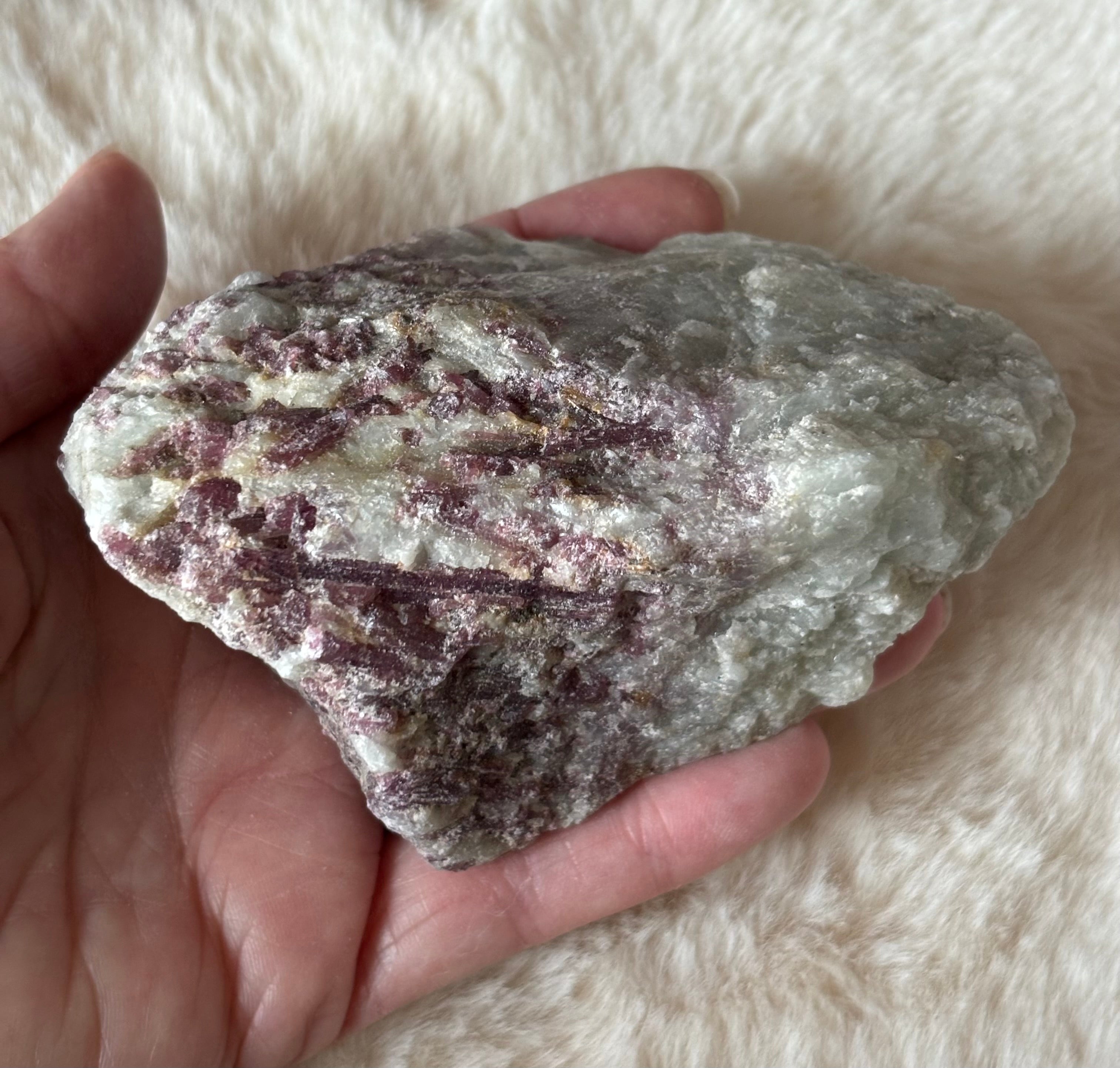 Raw Pink Tourmaline