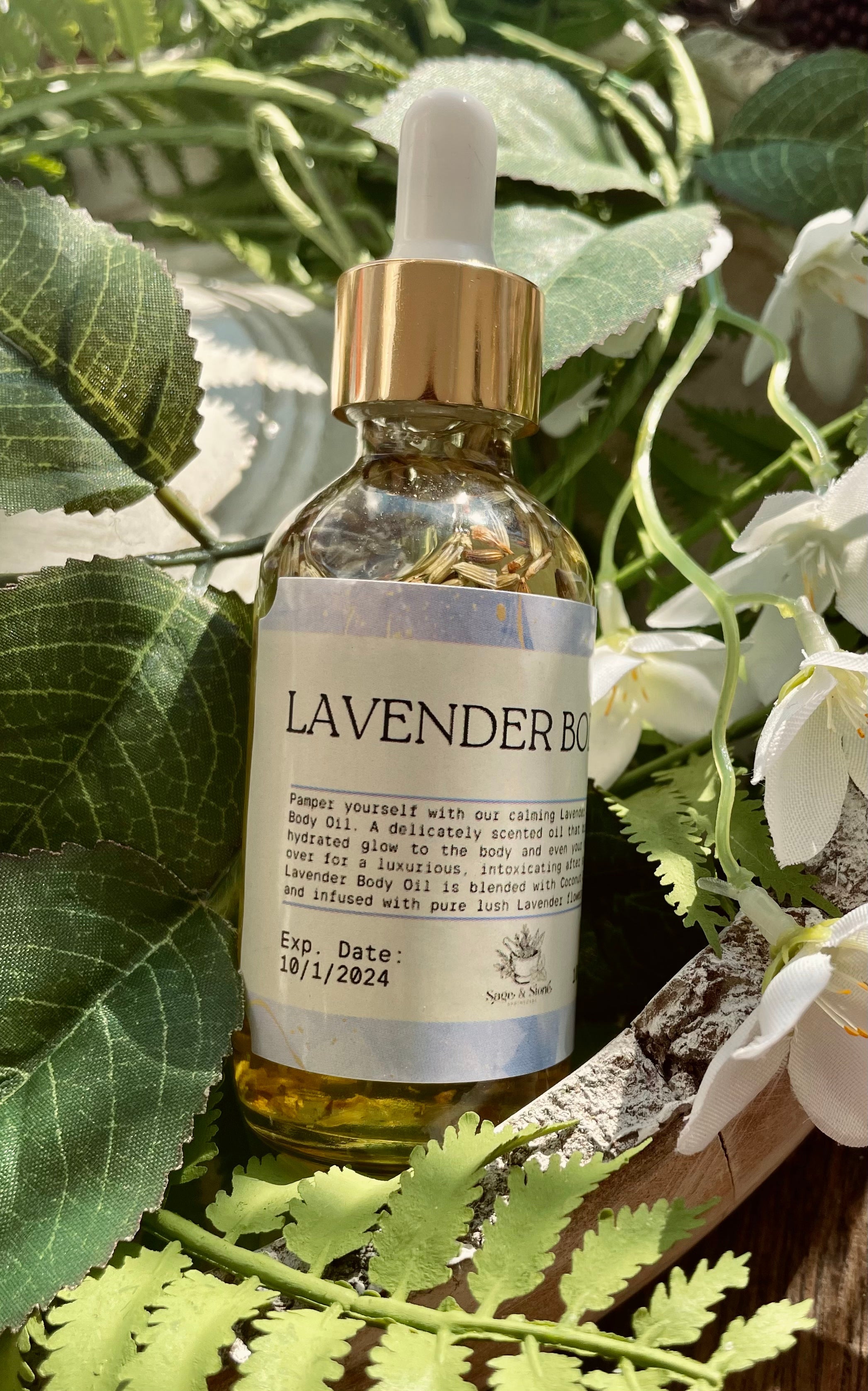 Lavender Body Oil | Body Care & Wellness | Wiccan Center