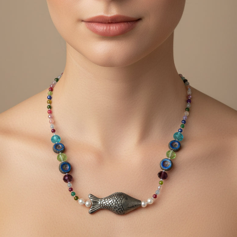Salmon of Knowledge Necklace | Necklet | Wiccan Center