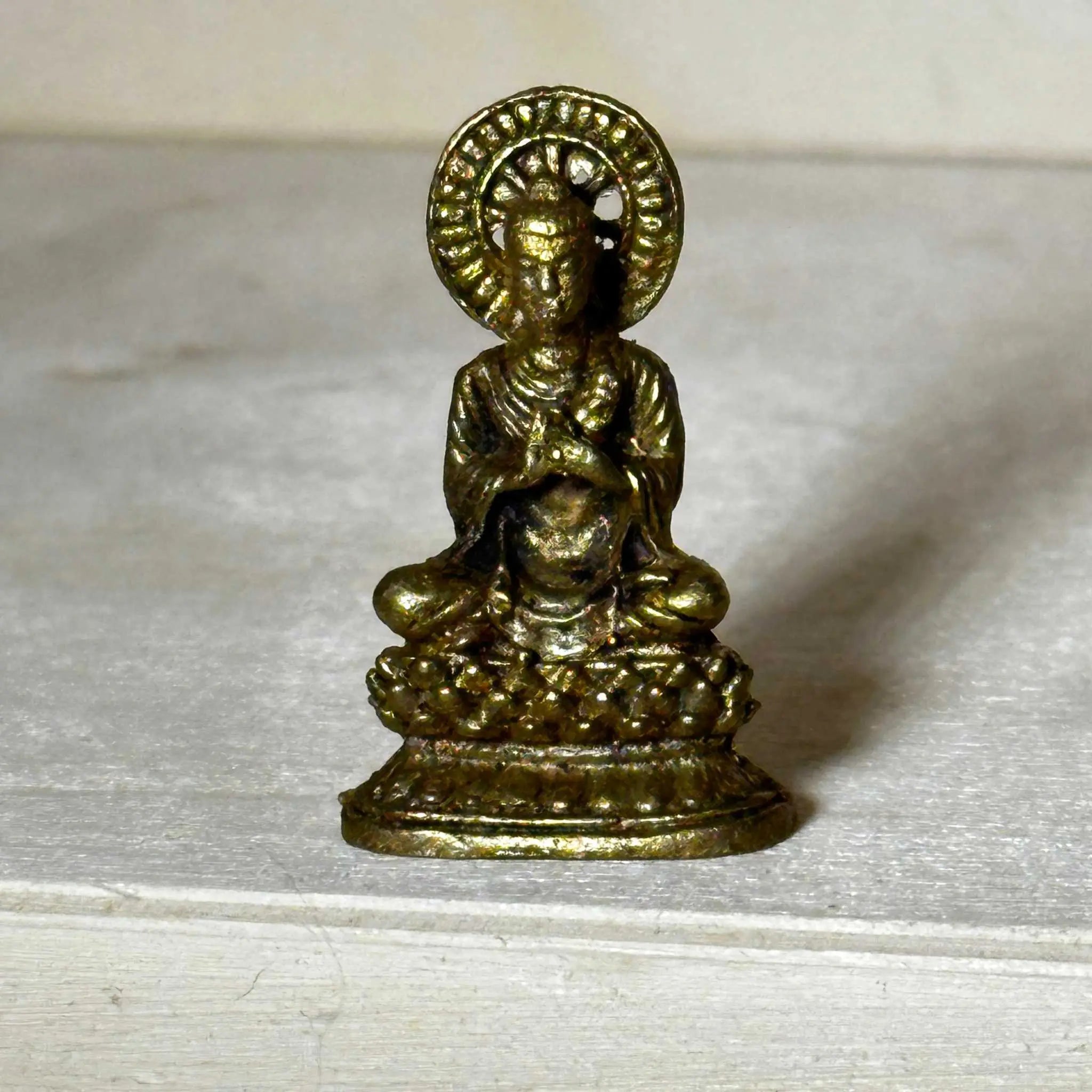 Pocket Mini Brass Statues | Statues and Figurines | Wiccan Center
