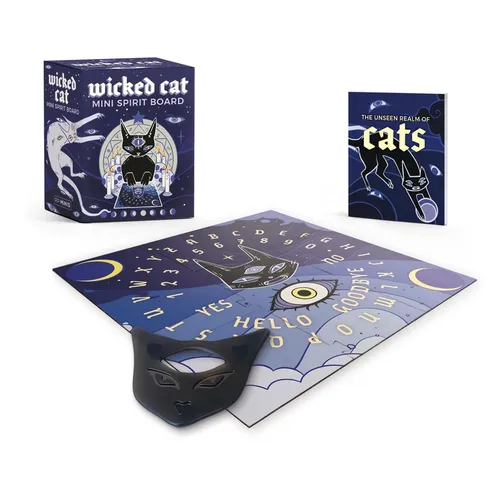 Wicked Cat Mini Spirit Board - Paperback | Books | Wiccan Center