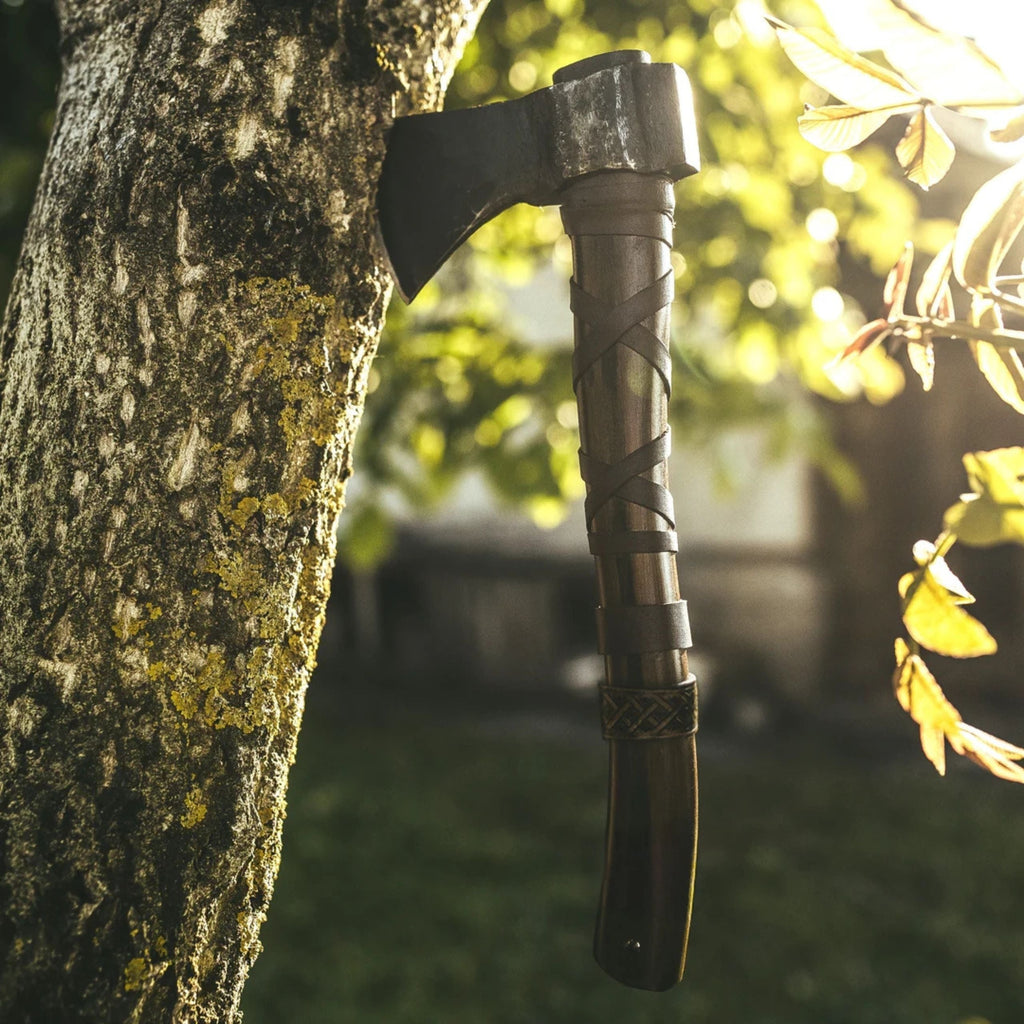 Viking Throwing Axe – Hand-Forged Hatchet | Armory | Wiccan Center