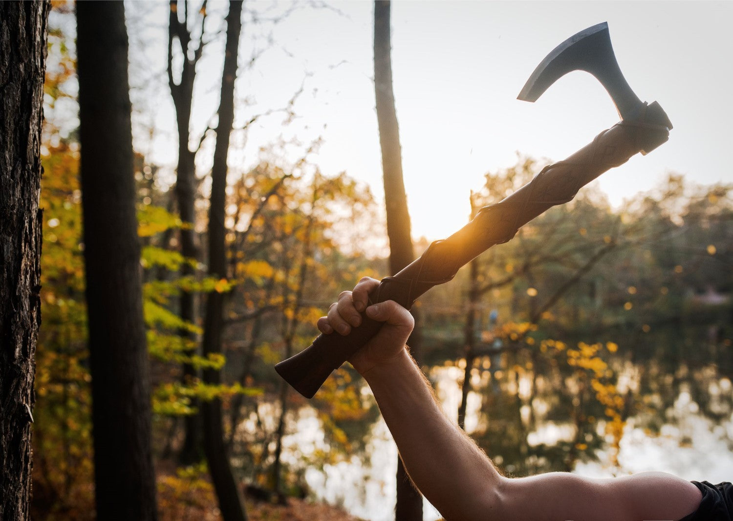 Viking Bearded Axe "Skeggox" – Runic Battle Axe | Armory | Wiccan Center