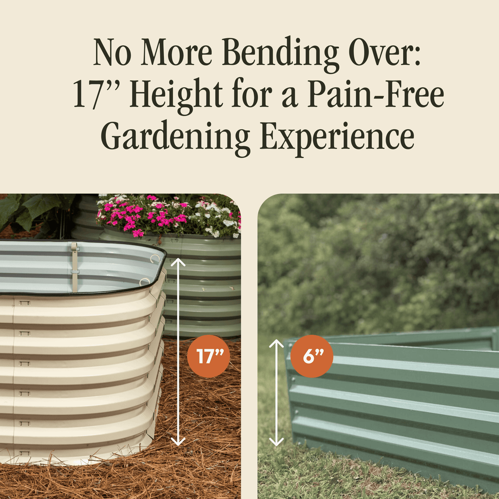 Gro-Rite "No Tools Needed" Premium Metal Raised Garden Bed Kit | | Wiccan Center