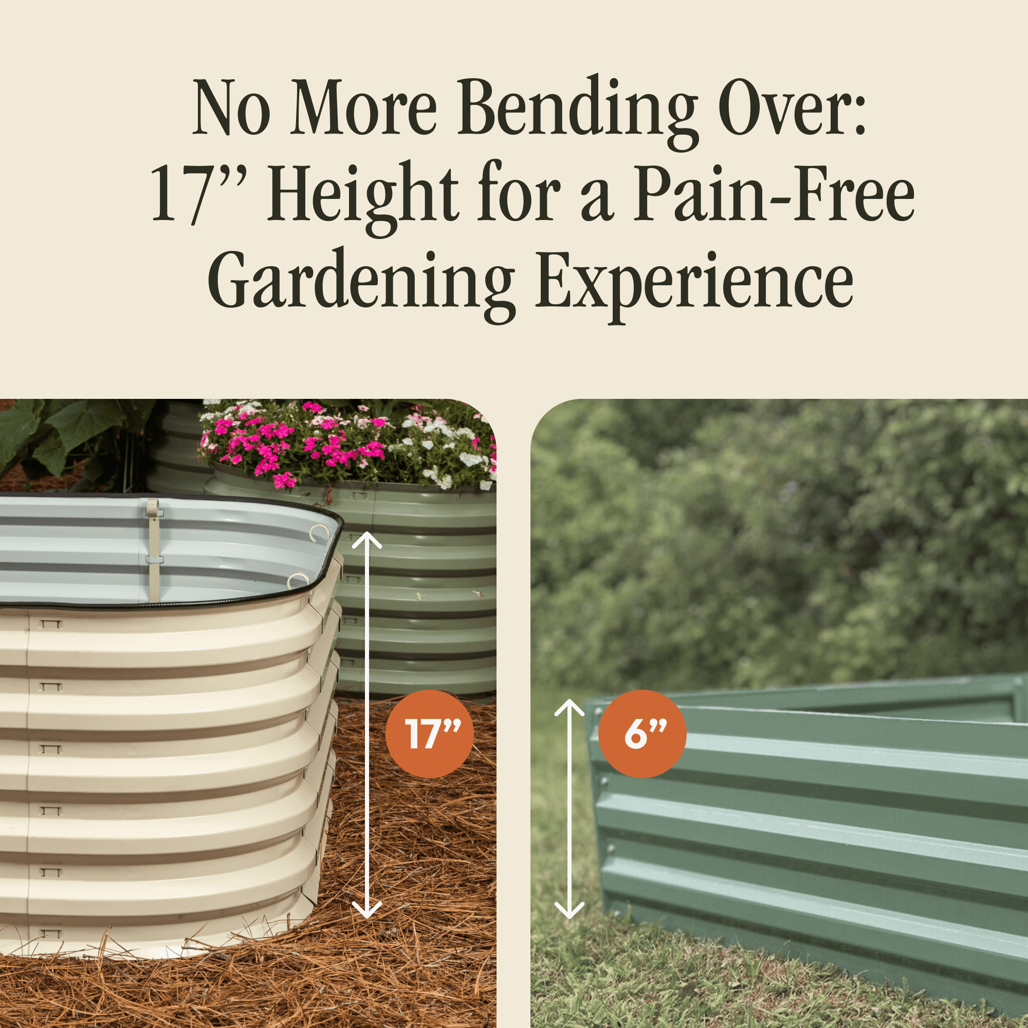 Gro-Rite "No Tools Needed" Premium Metal Raised Garden Bed Kit | | Wiccan Center
