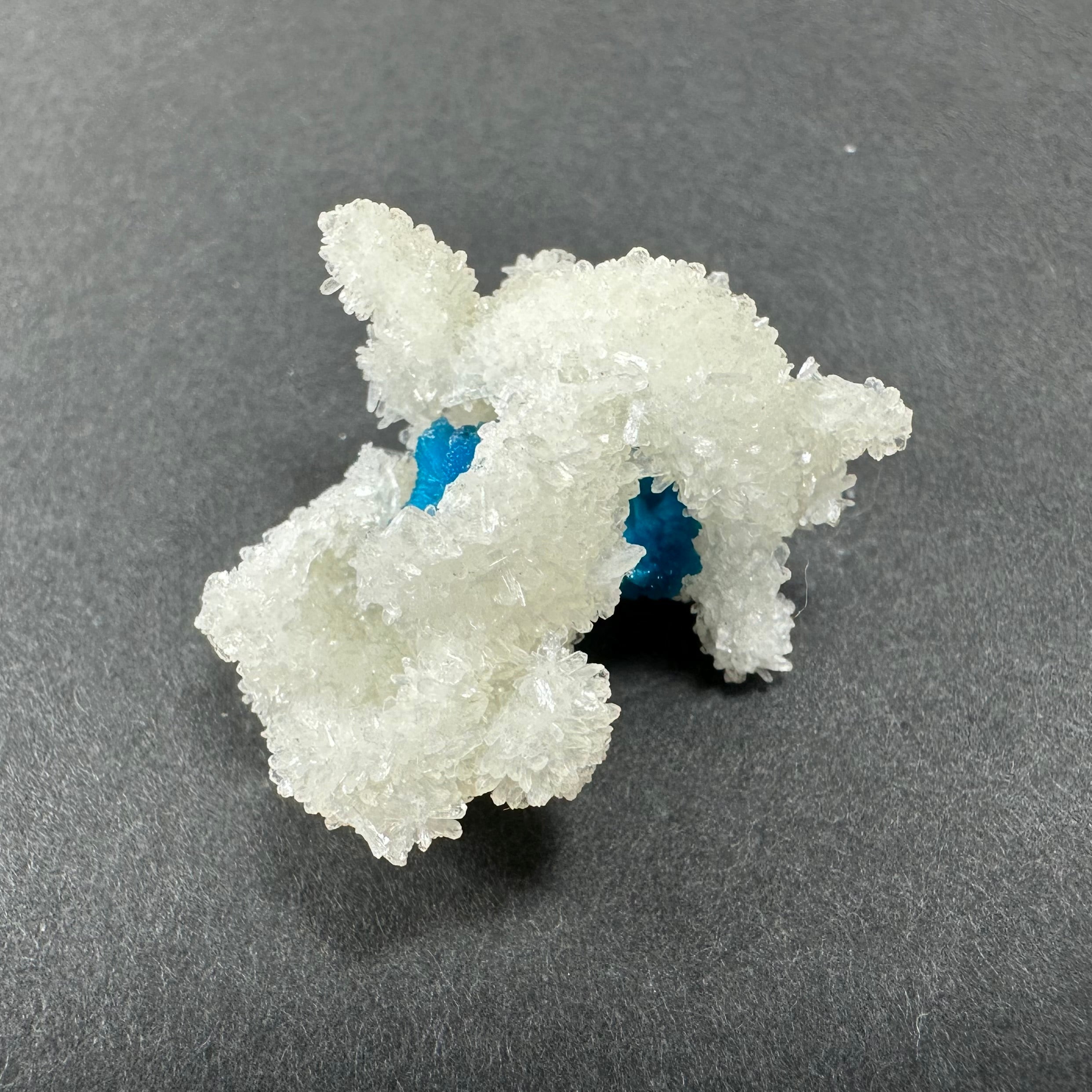 Cavansite Ball 'Floaters' on Stilbite SM from Maharashtra, Pune, India | Minerals | Wiccan Center