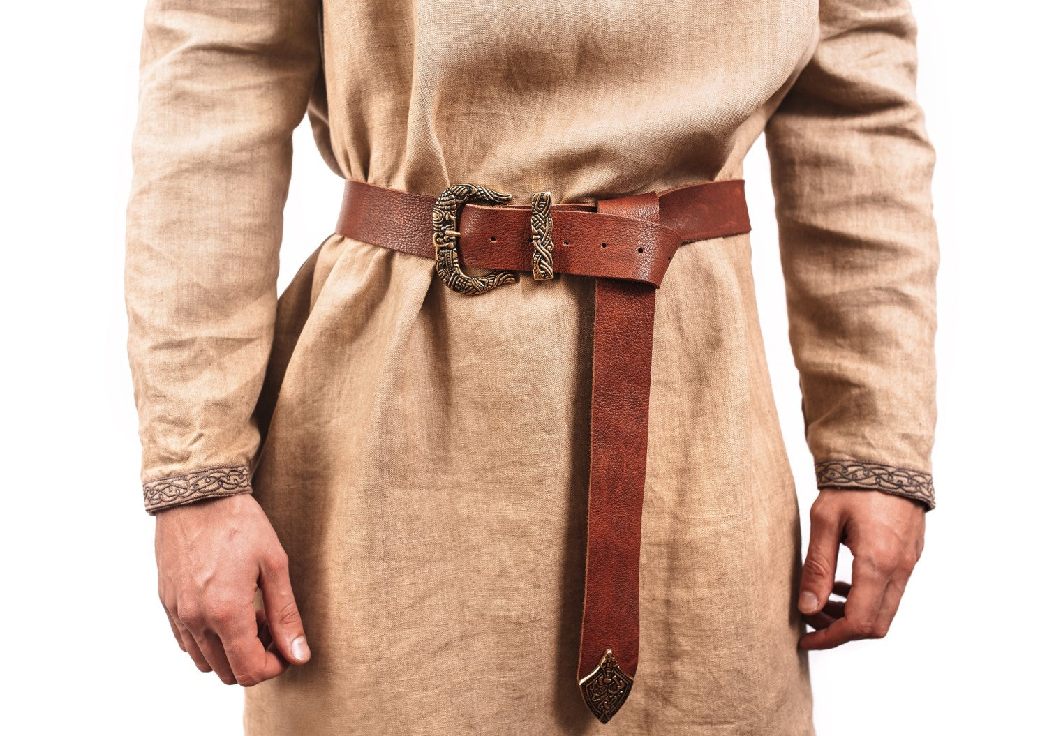 Linen Viking Tunic – Medieval Reenactment Shirt