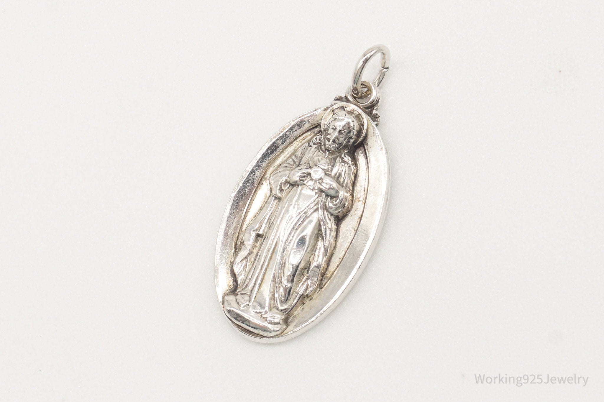 Antique Hayward Jesus Sterling Silver Pendant | Jewelry > Necklaces > Pendants | Wiccan Center