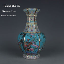 Ceramic and Porcelain Chinese Vase with Traditional Design | Vases | Wiccan Center