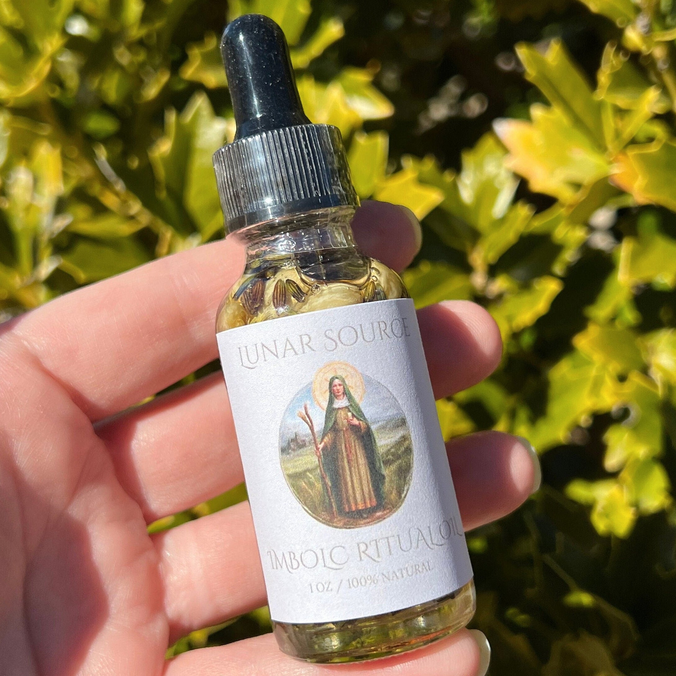 Brigid Ritual Oil | Gaelic Celtic Goddess St Brighid Imbolc Body Perfume Witchcraft Altar Spell Magic Deity Intention Devotional Pagan Gift | | Wiccan Center