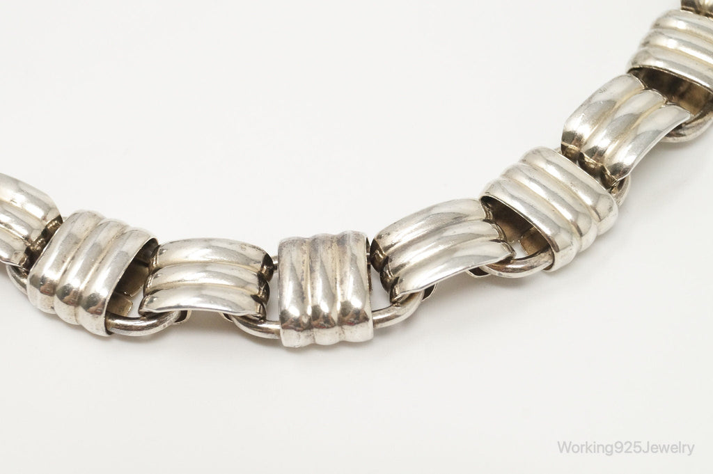 Vintage Designer Napier Sterling Silver Link Necklace | Jewelry > Necklaces > Pendants | Wiccan Center