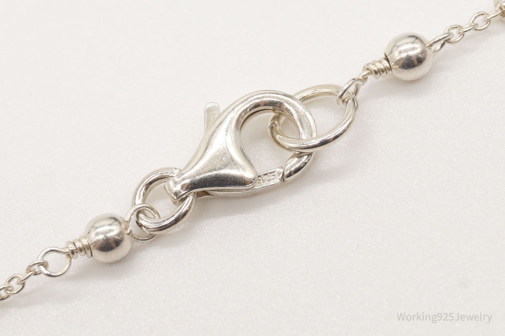 Vintage Violet Crystal Sterling Silver Necklace | Jewelry > Necklaces > Pendants | Wiccan Center