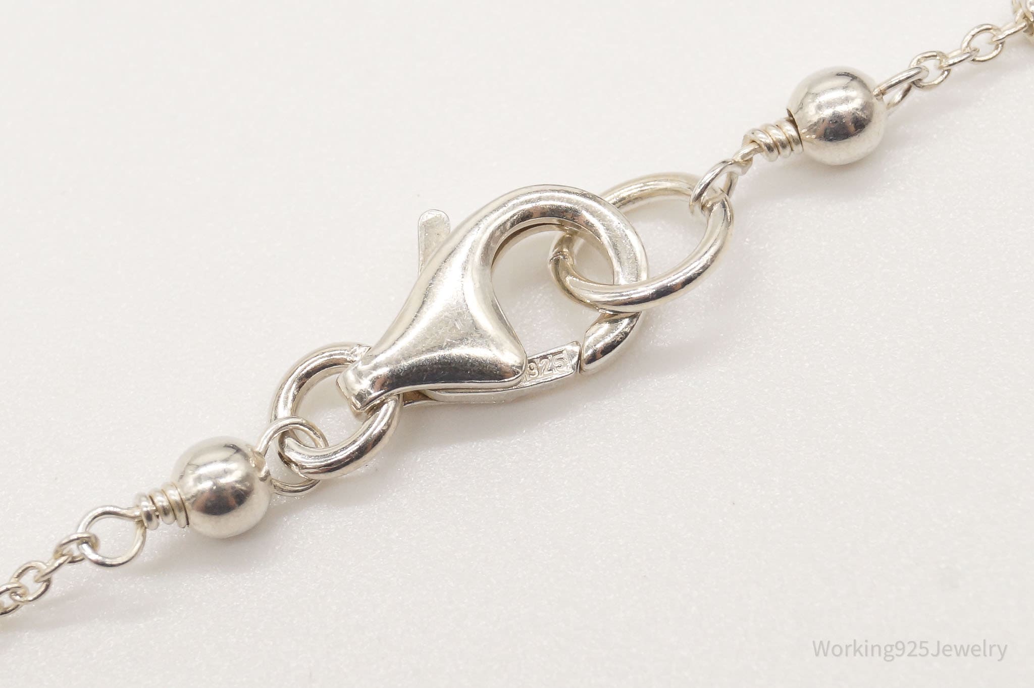Vintage Violet Crystal Sterling Silver Necklace | Jewelry > Necklaces > Pendants | Wiccan Center