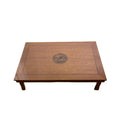 Korean Floor Table with Folding Legs (120 × 80 cm) – Asian Style Low Dining & Work Table