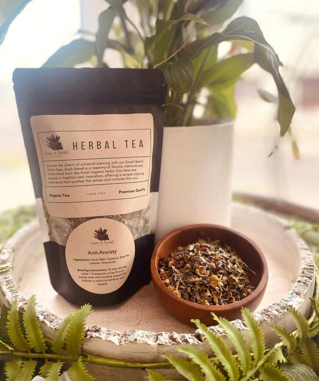 Anti-Anxiety Herbal Tea | Apothecary Herbs | Wiccan Center