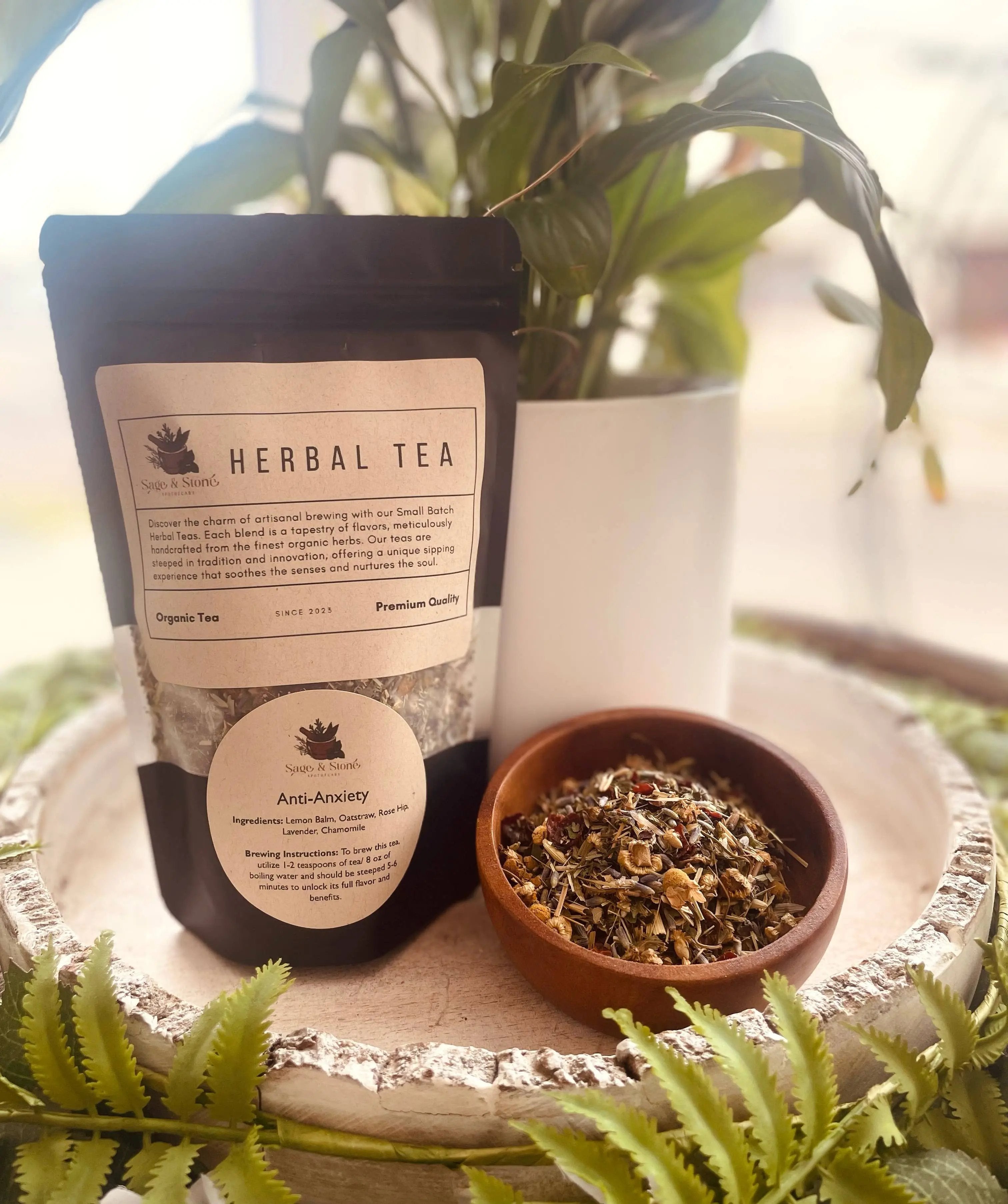 Anti-Anxiety Herbal Tea | Apothecary Herbs | Wiccan Center
