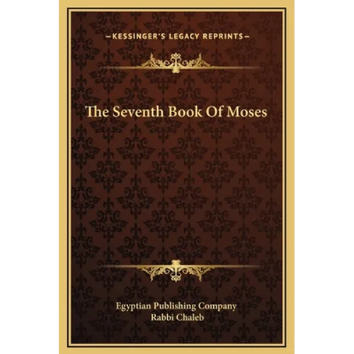 The Seventh Book Of Moses - Hardcover | Books | Wiccan Center