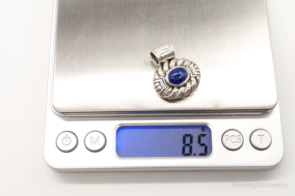 Designer CNA Blue Lapis Lazuli Sterling Silver Pendant | Jewelry > Necklaces > Pendants | Wiccan Center