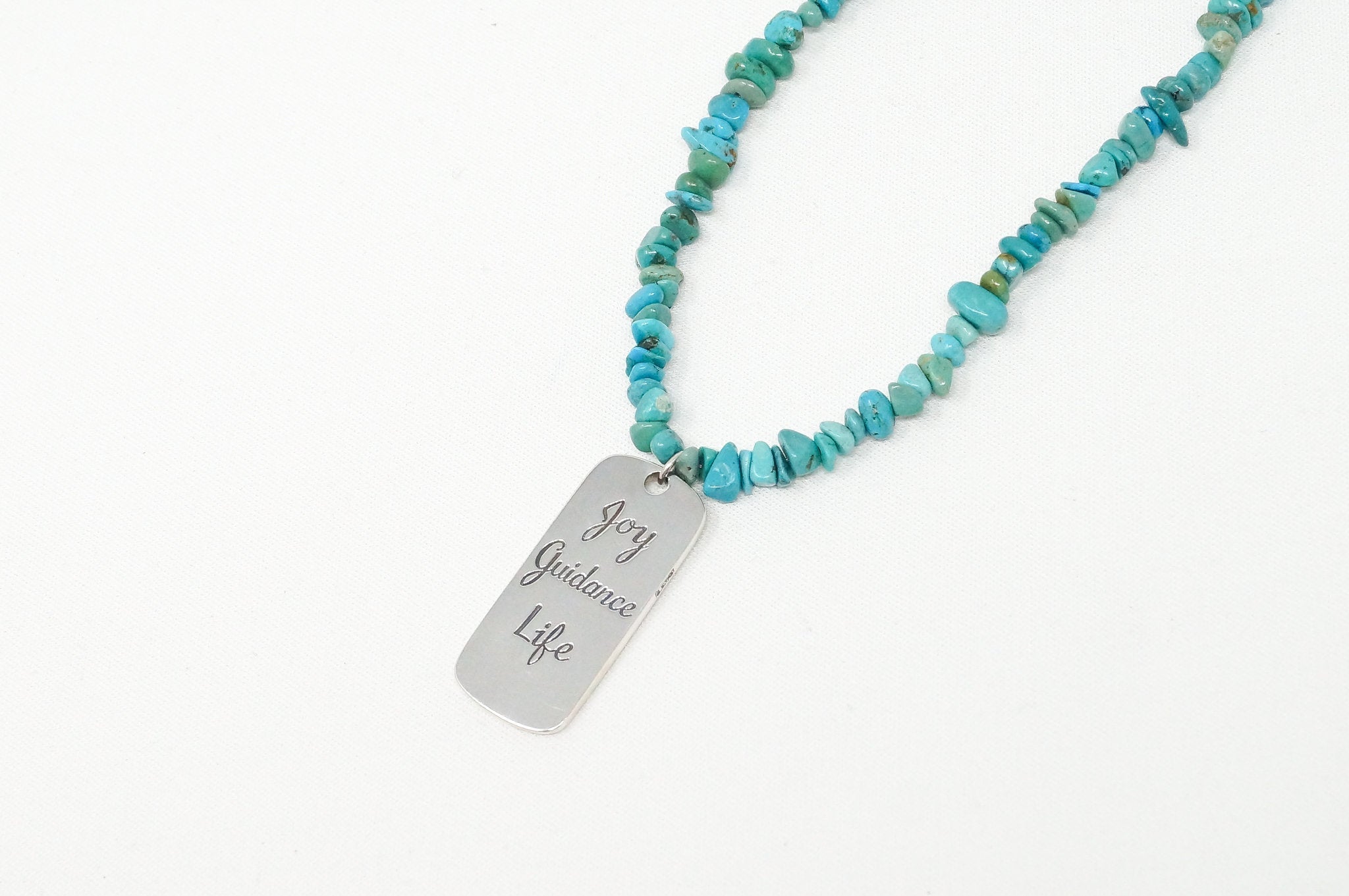 Vintage Designer Carolyn Pollack Relios Turquoise Bead Sterling Silver Necklace | Jewelry > Necklaces | Wiccan Center