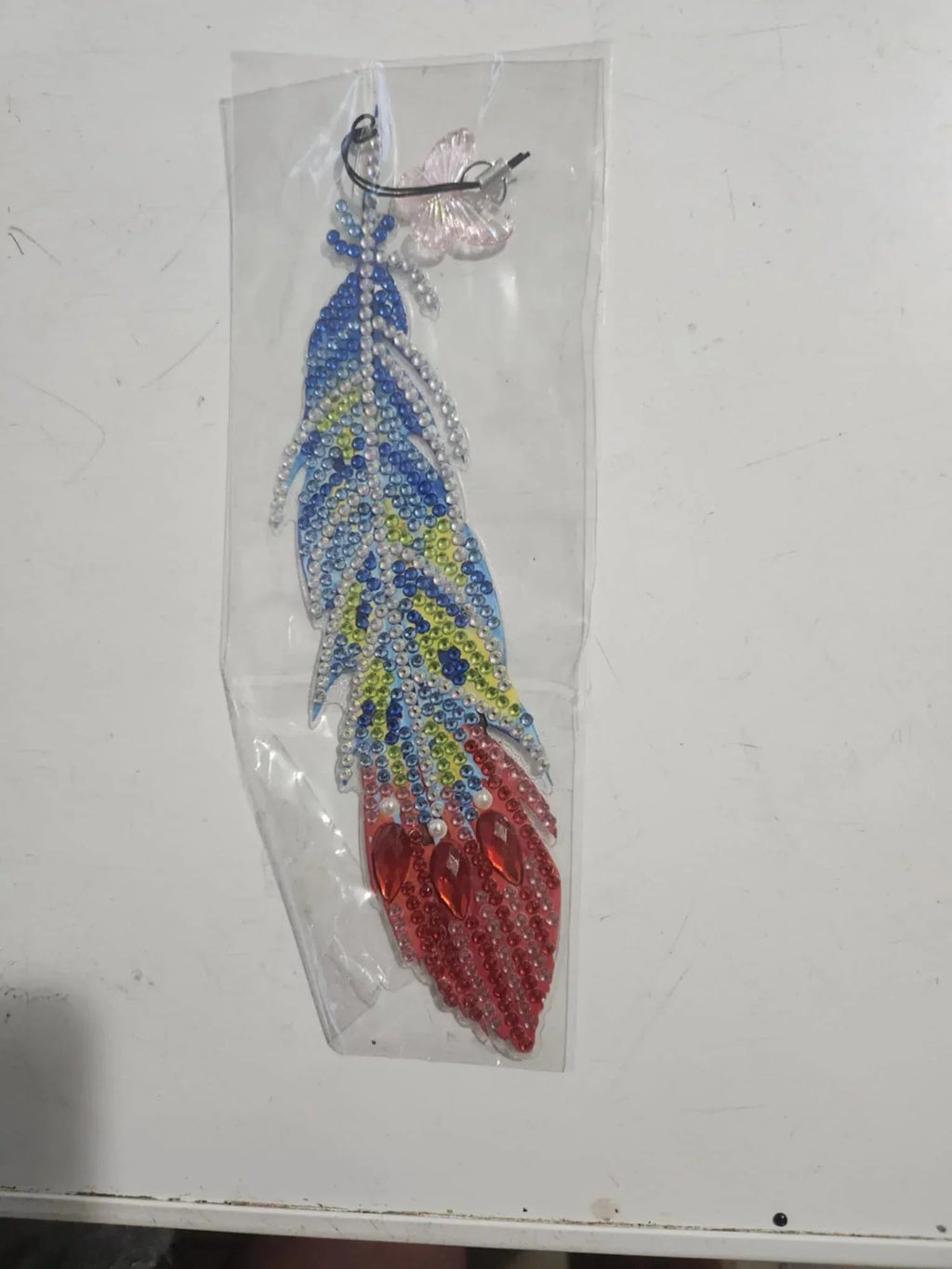 Feather Diamond Art Bookmarks