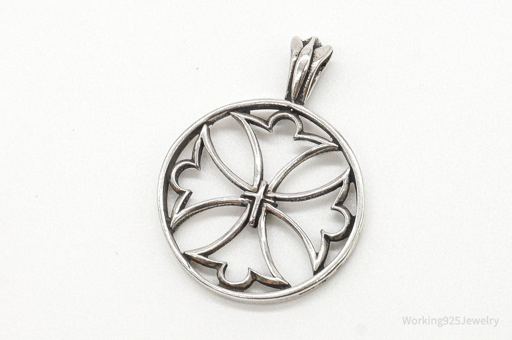 Vintage Cut Out Cross Sterling Silver Pendant | Jewelry > Necklaces > Pendants | Wiccan Center