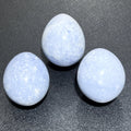 Blue Celestite Crystal Egg Polished Carving Wholesale Gemstone Decor Supply | Home & Living > Home Decor > Home Accents > Rocks & Geodes | Wiccan Center