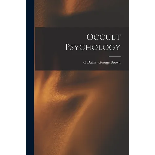 Occult Psychology - Paperback | Books | Wiccan Center