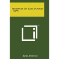 Personae of Ezra Pound (1909) - Paperback | Books | Wiccan Center