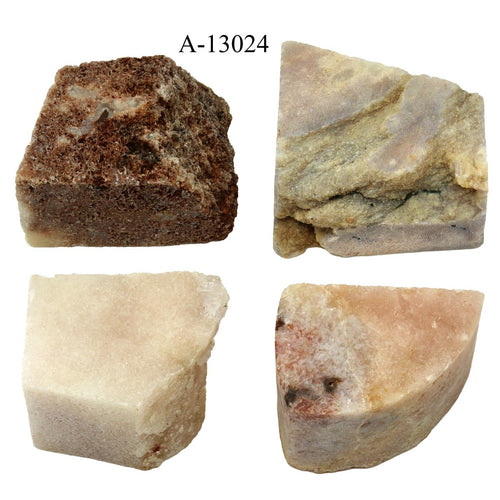 A-13024 Rough Pink Amethyst (4 pc. Lot) 4.8 oz. | Pink Amethyst | Wiccan Center