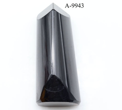 A-9943 Black Tourmaline Full Polished Tower 10.5oz. | Tourmaline | Wiccan Center