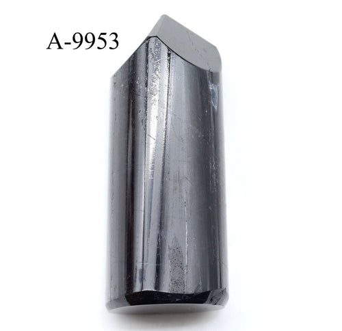 A-9953 Black Tourmaline Full Polished Tower 6.3oz. | Tourmaline | Wiccan Center