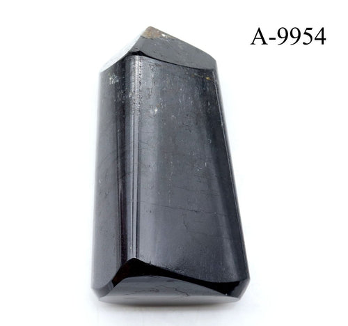 A-9954 Black Tourmaline Full Polished Tower 5.3oz. | Tourmaline | Wiccan Center