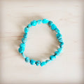 Small Beaded Turquoise Stretch Bracelet 812b | Bracelet | Wiccan Center